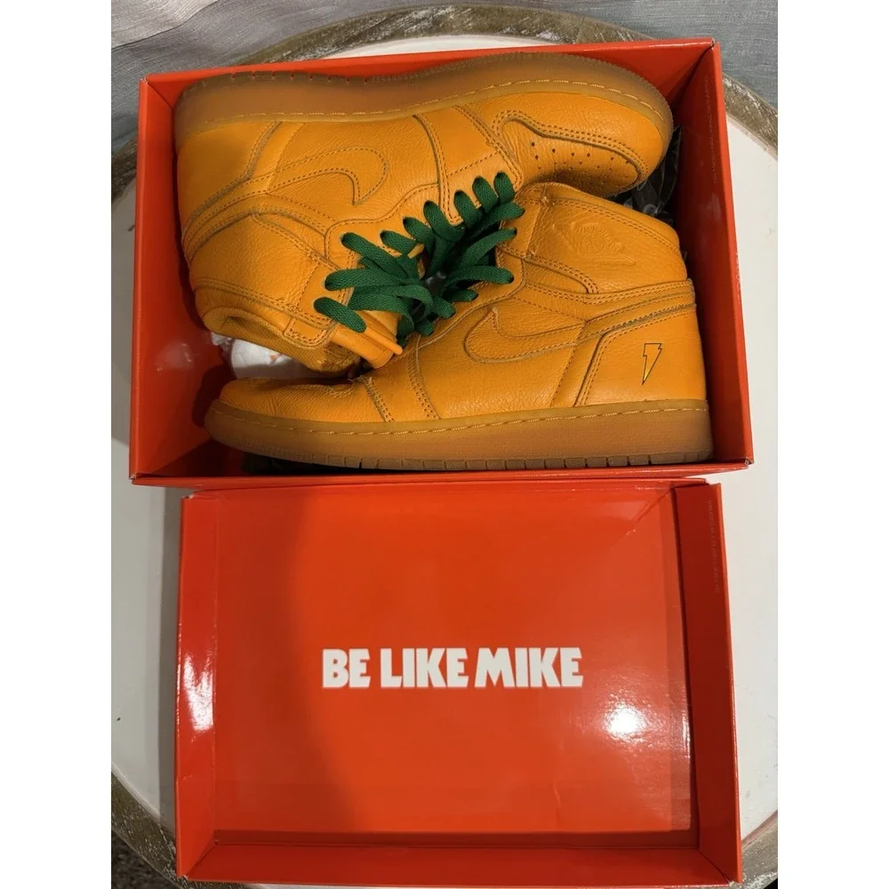 Size 7- Air Jordan 1 Retro OG G8RD High Orange Peel Gatorade DS NEW